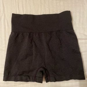 Grey Biker Shorts/ Spandex